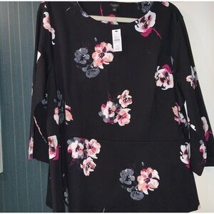 NWT Talbots top ready for work or an evening event/ dinner.